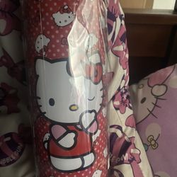 Hello Kitty Can  With Straws,8.5”inches-H
