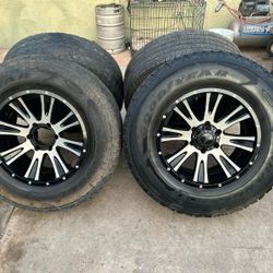 RIMS ONLY TIRES NO GOOD 275/70R18....6 LUGS FIT TOYOTA TACOMA NISSAN XTERRA NISSAN IZUSO RODEO HONDA PASPORT NISSAN FRONTIER NISSAN PATHFINDER 