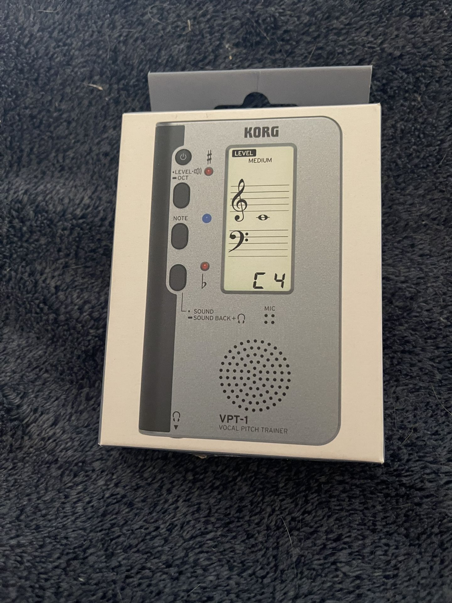 Unused Korg VPT-1 Vocal Pitch Trainer For Sale