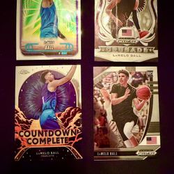 Lemelo Ball RC - 4 Cards!!!!