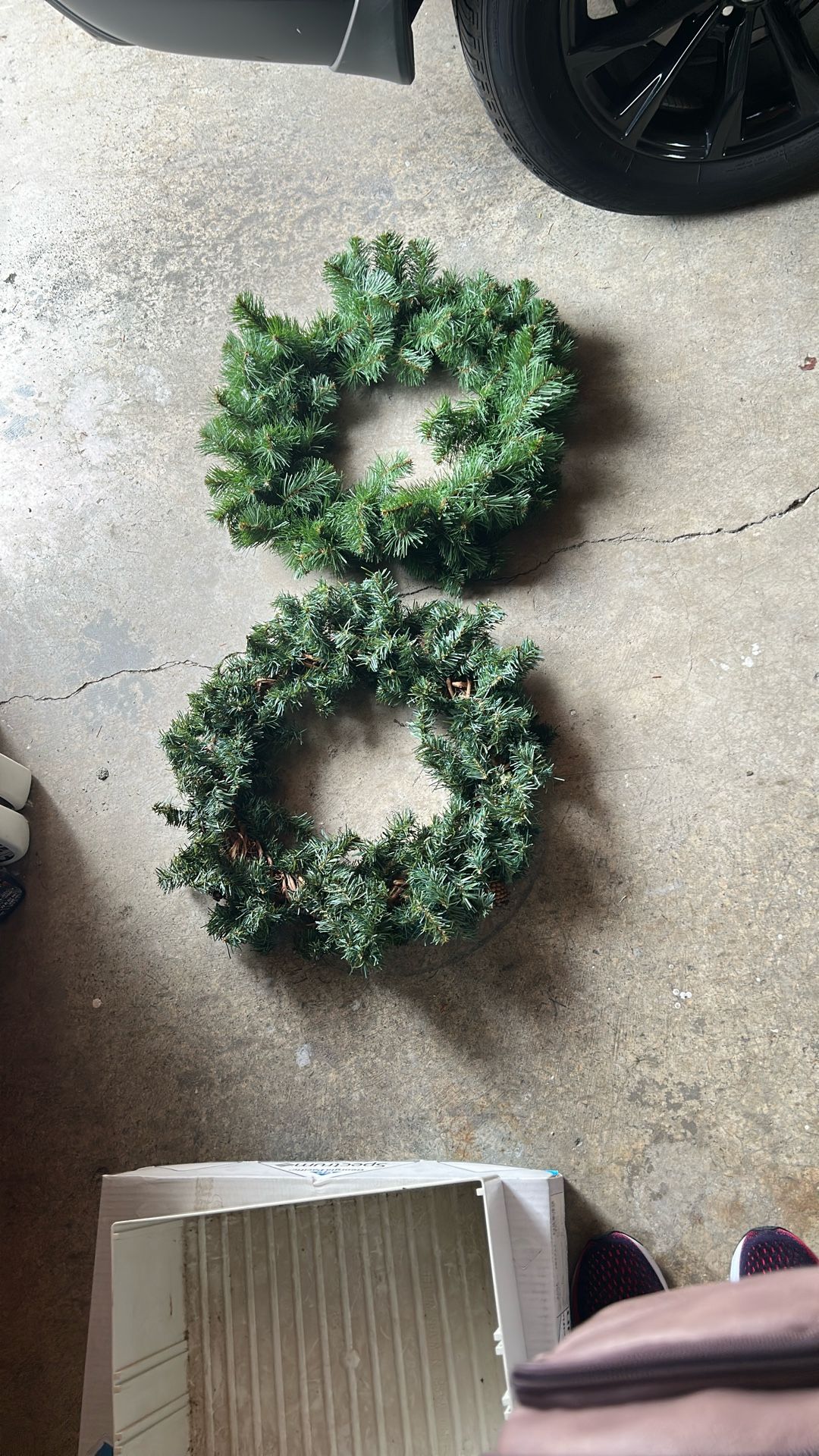 Two Christmas Wreath