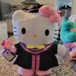 Sanrio Hello Kitty Graduation Plushie Brand New