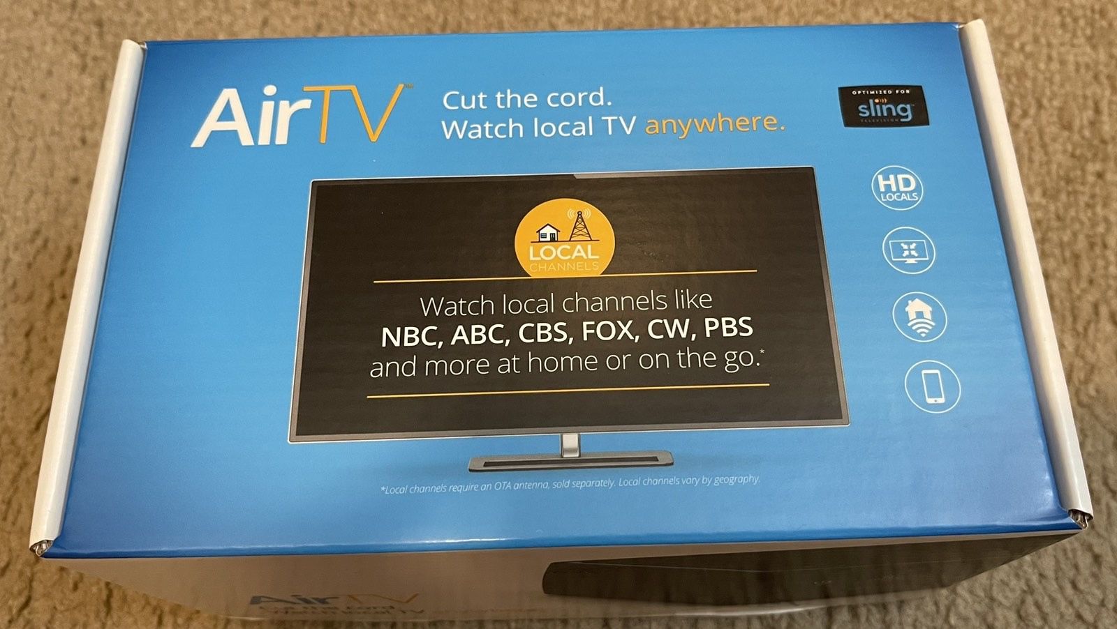 Sling Air TV Tuner & OTA Antenna Streaming Device