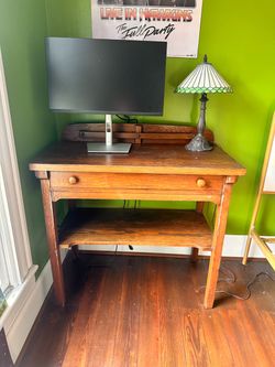 Vintage Solid Wood Desk