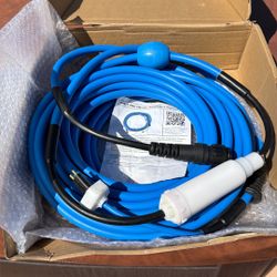 Dolphin Genuine Replacement Part — Durable 60 FT Blue Cable with Swivel for Tangle-Free Operation 