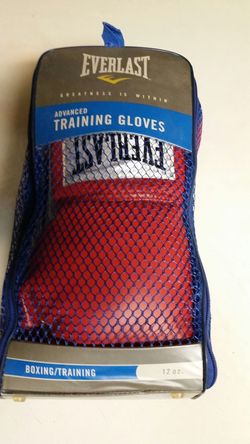 Everlast advanced training 12 oz gloves