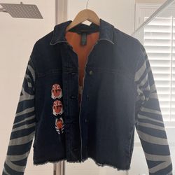 Her Universe Star Wars Ahsoka Tano Clone Trooper Denim Jacket Plus Size S