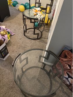 End tables and coffee table