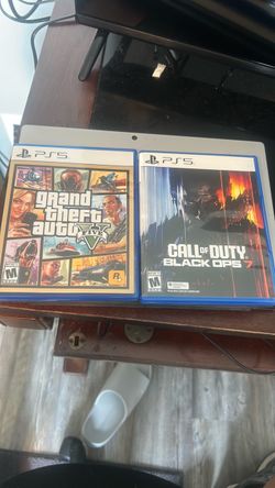 Gta V & call of duty black ops 7