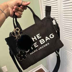 Small Black Tote Bag