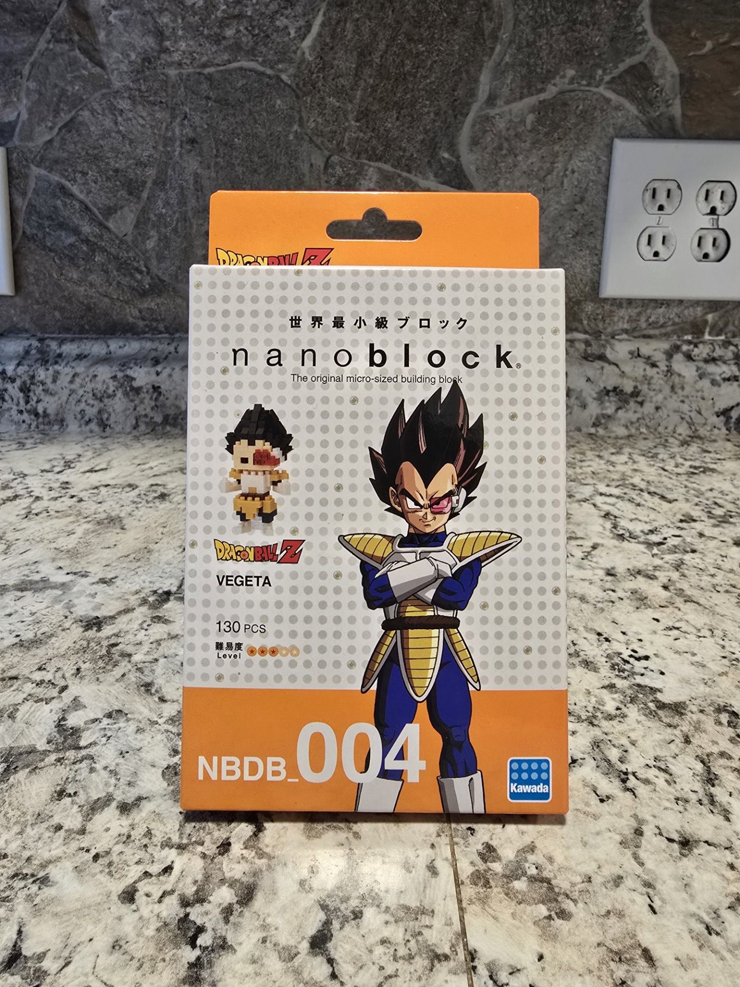 Nanoblock Dragon Ball Z Vegeta Micro Building Blocks Kawada Brand New $10