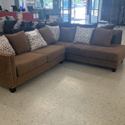 Two piece sectional