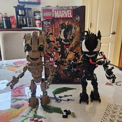 Lego Marvel Venomized Groot 90% Complete 