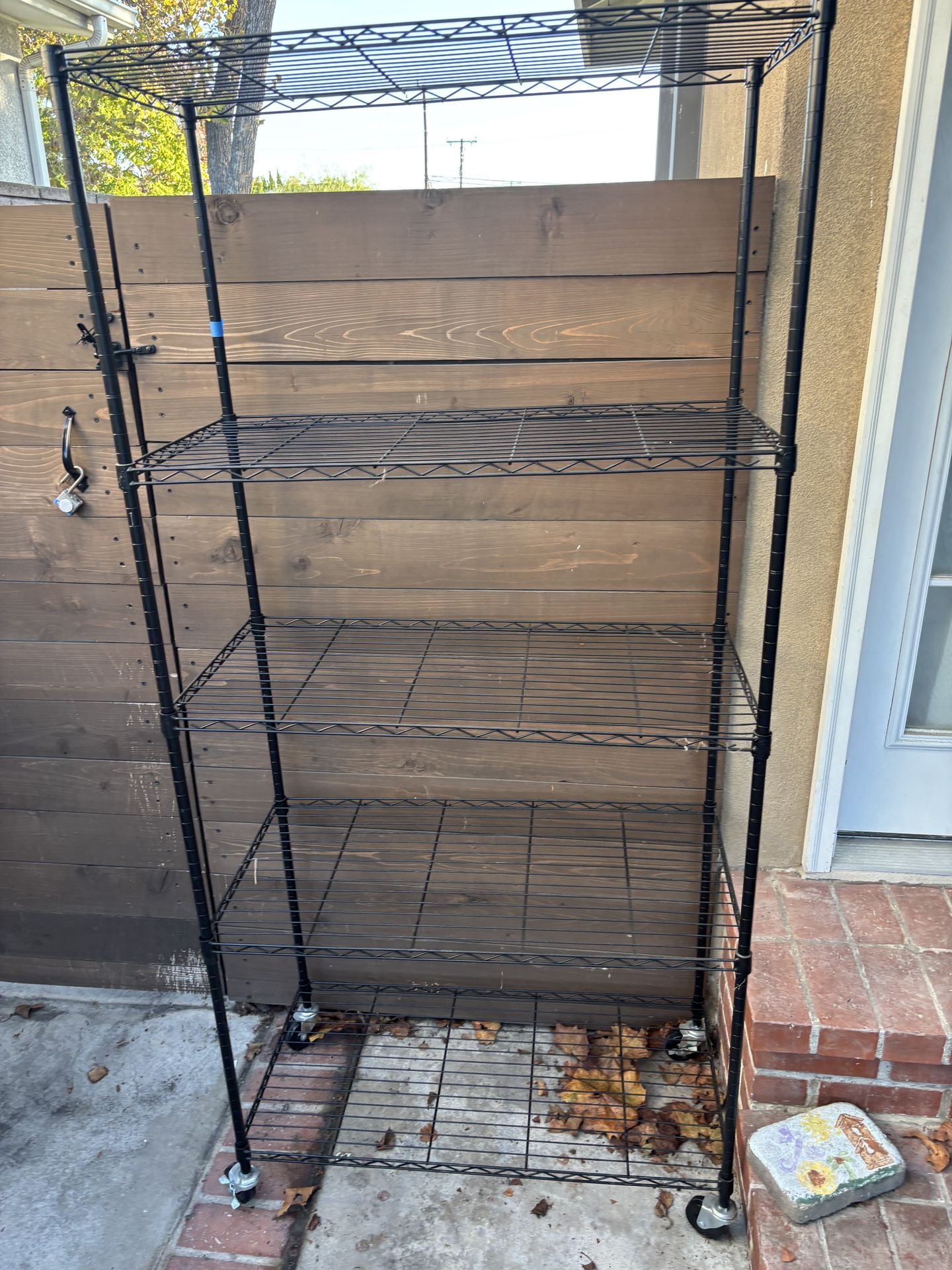 Mobile Metal Garage Shelving