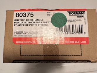 Right Side, Interior Door Handle