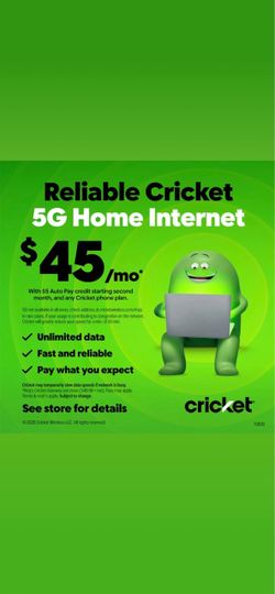 Cricket home internet