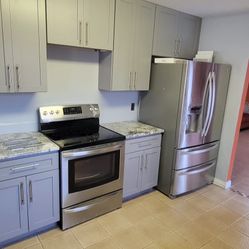 White Shakers Cabinet For Sale