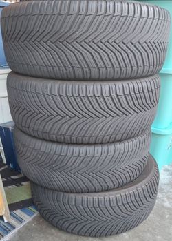 4 SET MICHELIN CROSSCLIMATE 2
( 245/50R20 ) 102V, 80%TREAD GOOD CONDITION ALL SEASON TIRES