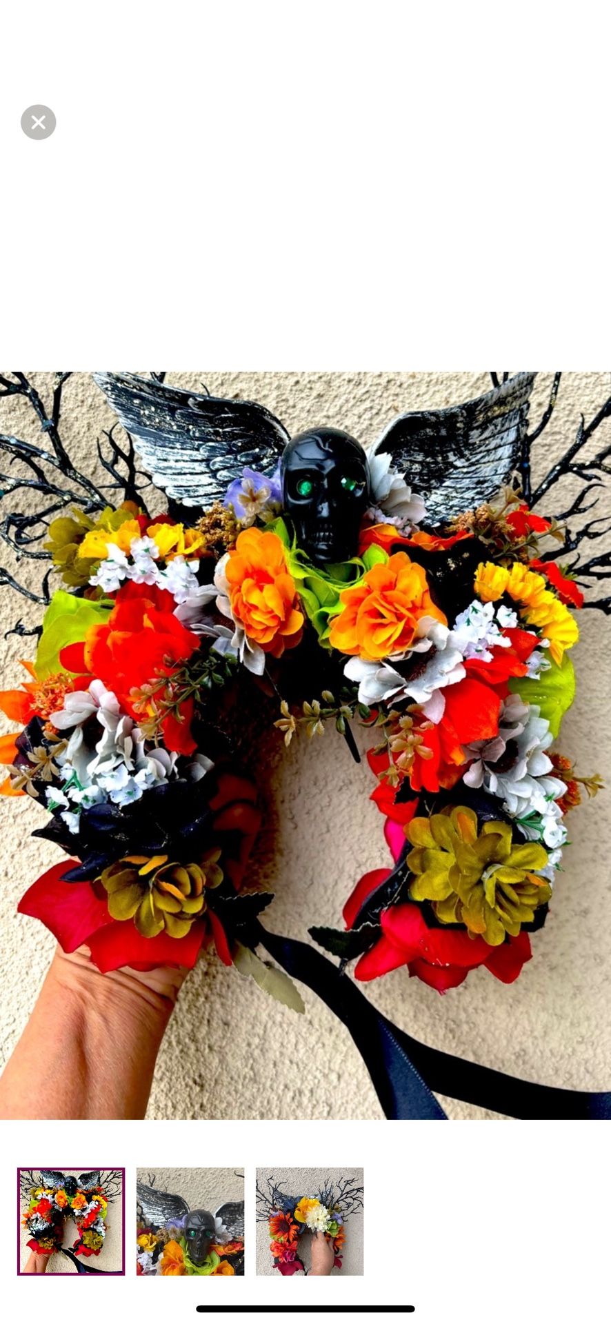 Dia De Los Muertos Crown