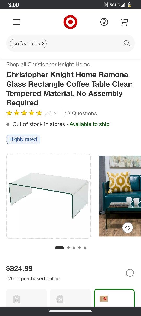 Glass Coffee Table
