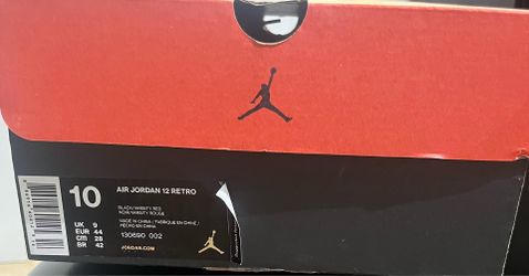 Jordan 12s flu game authentic worn 10 times