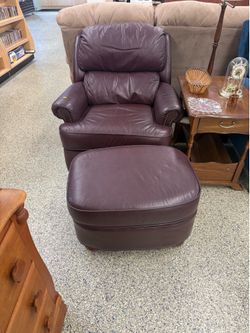 Chair and ottoman