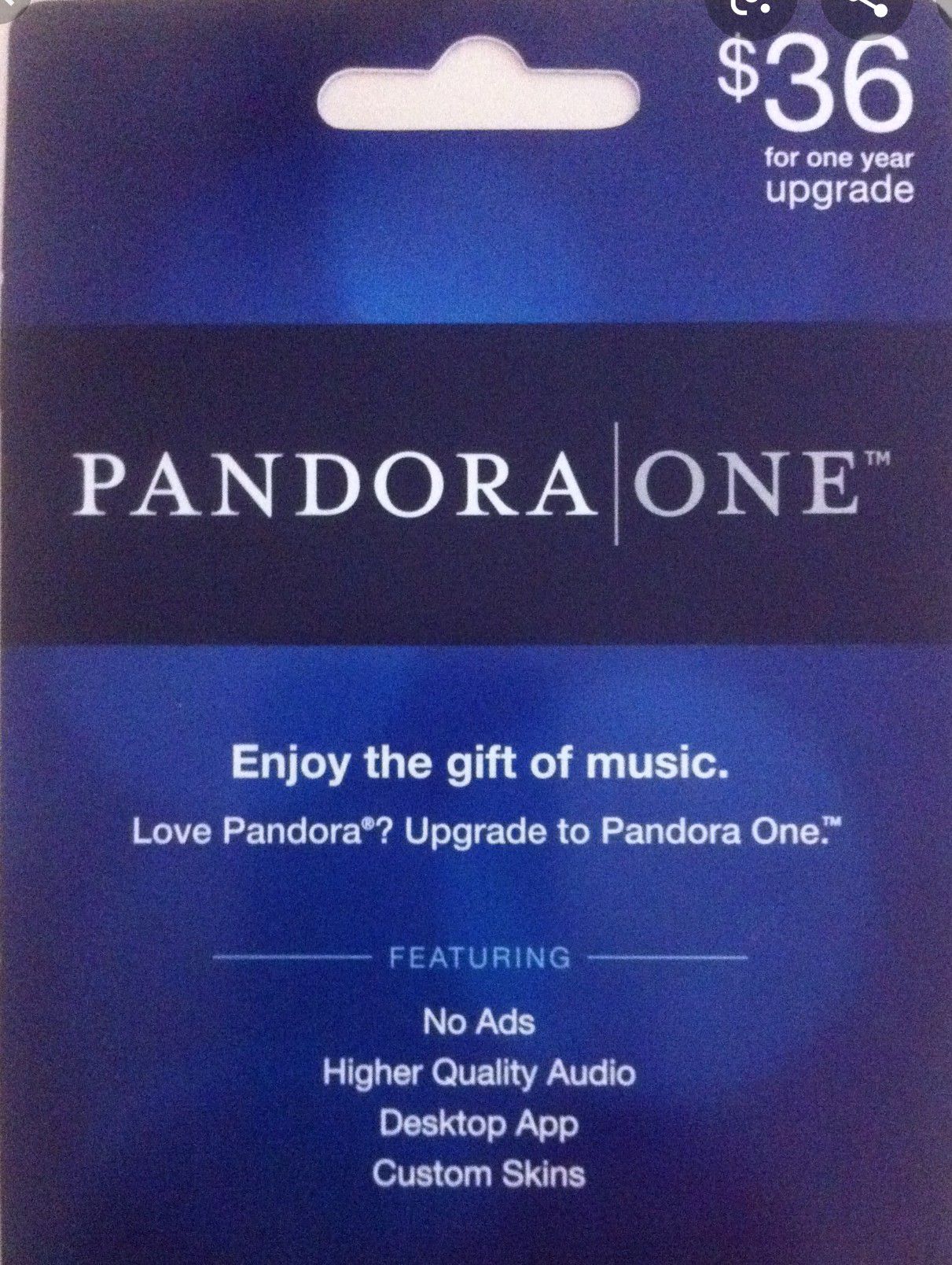 Pandora one... Unlimited skips