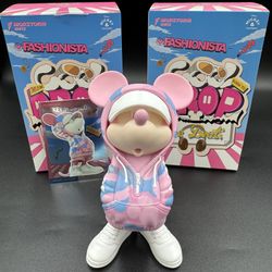 Morstorm Sweatshirt Denim Mickey & Minnie Bundle 5.9" Figure Art Open Box Sealed