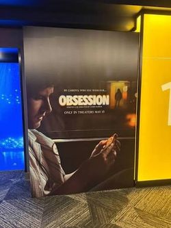 Obsession movie theater standee8FT *can rebuild before buying *
