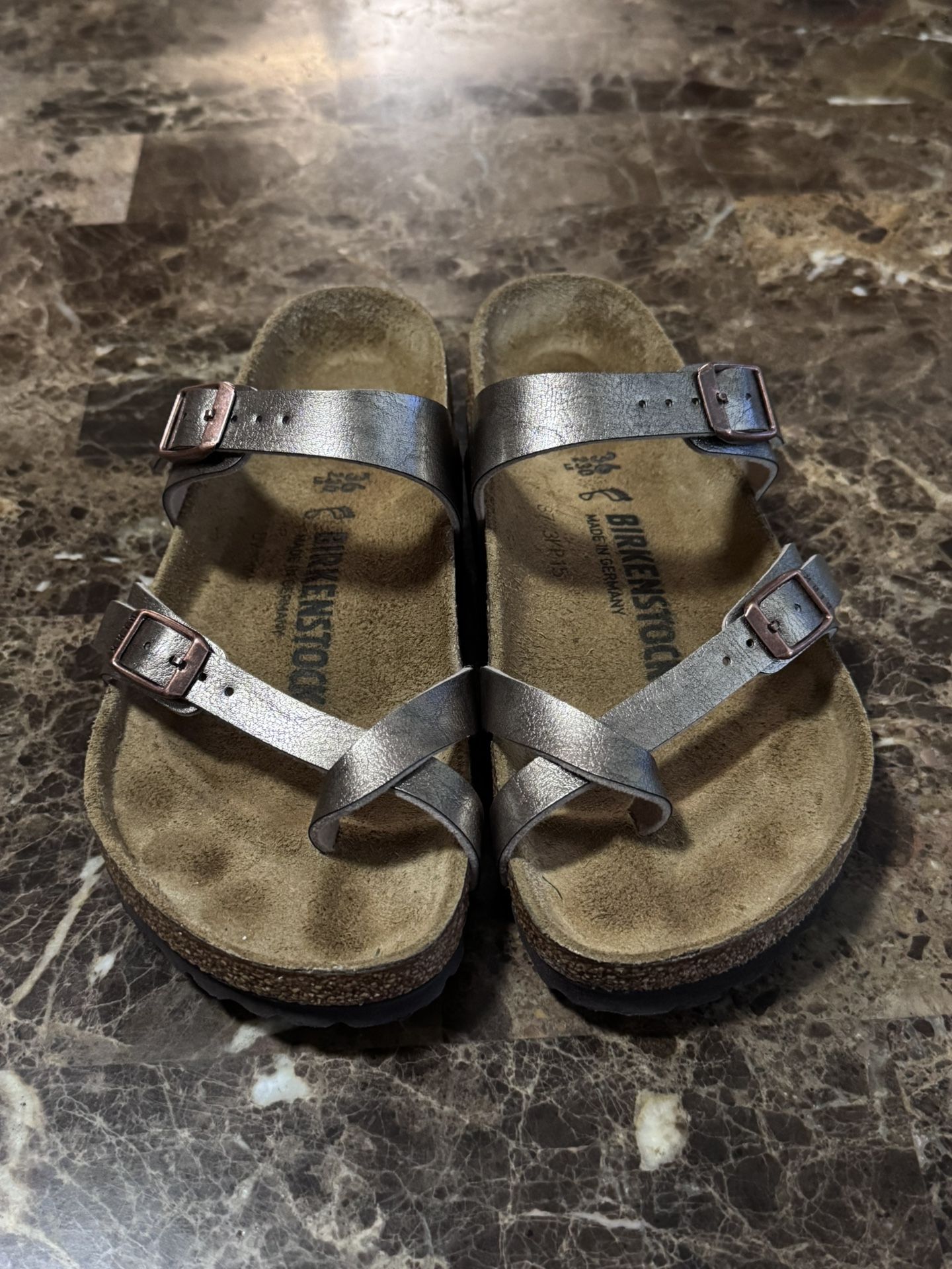 Birkenstock Mayari Birko Flor: Graceful Taupe