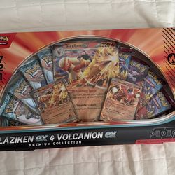 Pokemon Blaziken ex & Volcanion ex Premium Collection