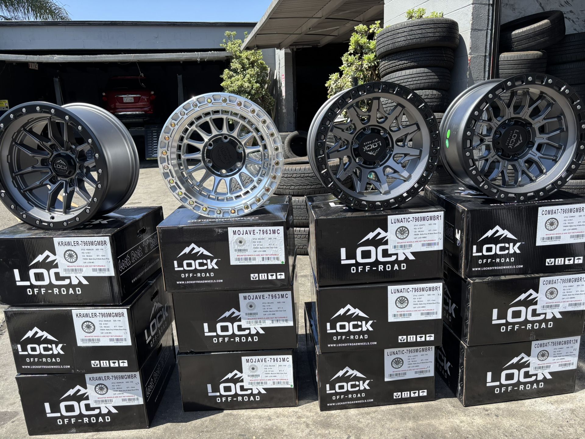Bendo Rines Nuevos Con Llantas Siminuebas Para Toyota Tacoma Chevy Silverado