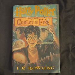 Harry Potter Goblet of Fire by J.K. Rowling Hardcover