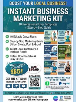 Grow your business!! Gain more Customers!!