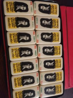 Vintage Domino Bob Marley