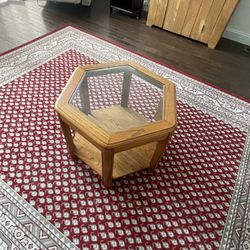 Octogon Shaped Coffee Table