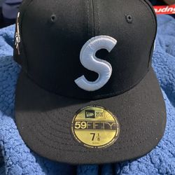Supreme New Era Reaper S Logo Fitted 7 1/8