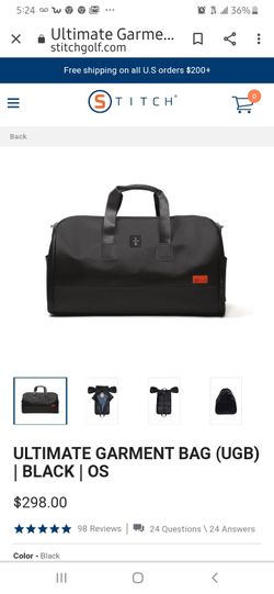 Stitch Ultimate Garment Bag w/ shoulder strap