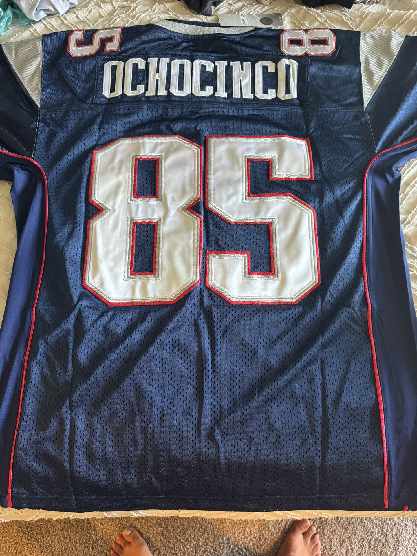 Chad Johnson OCHOCINCO Patriots Jersey 