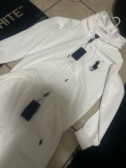 Polo Ralph Lauren White Tracksuit Set