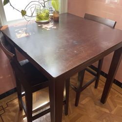 High Top Table and Chairs