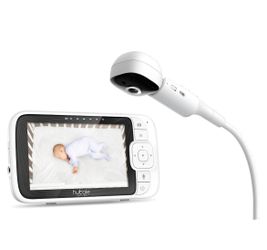 Hubble Nursery Pal Skyview Baby Monitor, 5" HD Baby Monitor with Crib Mount Camera