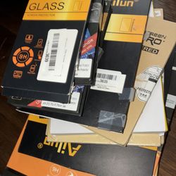 GLASS & SCREEN PROTECTORS !