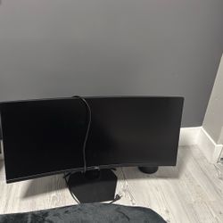 Dell Curved Monitor, Does Not Turn On For Parts Or Fix 