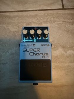 CH-1 Chorus Guitar Pedal