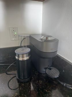 Nespresso Coffee Machine + Aeroccino Milk Frother – $120 (Edgewater)