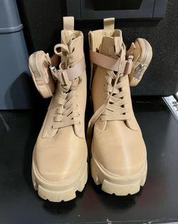 Steve Madden THORA-P Tan Boots