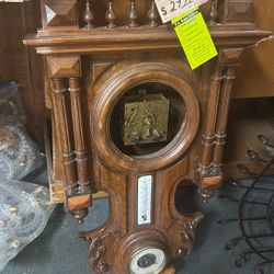 Wall Clock, possibly dating back to around 1885. 