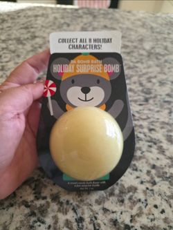 Da Bomb Candy Scented Bath Holiday Surprise Bomb With a Fun Surprise Inside