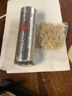 Frankincense rocks and coal